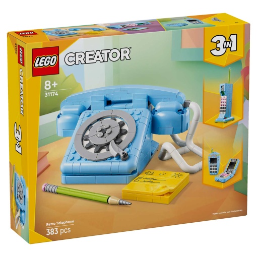 LEGO Creator 3-In-1 telefone retrô 31174