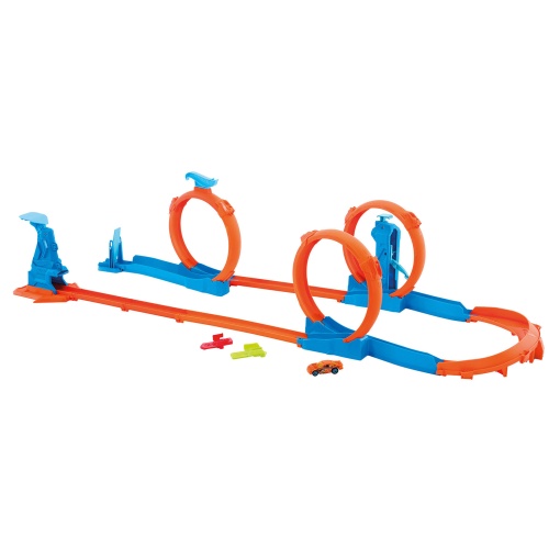 HOT WHEELS pista triplo loop MATTEL