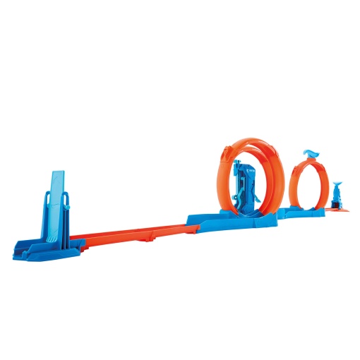 HOT WHEELS pista triplo loop MATTEL