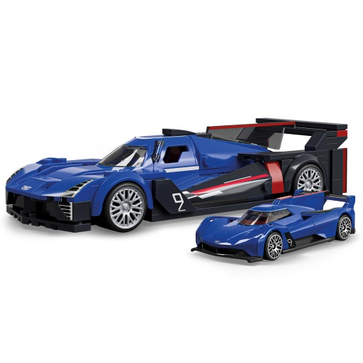 HOT WHEELS Speed Cadillac Project GTP Hypercar 236 peças Mattel Brick Shop