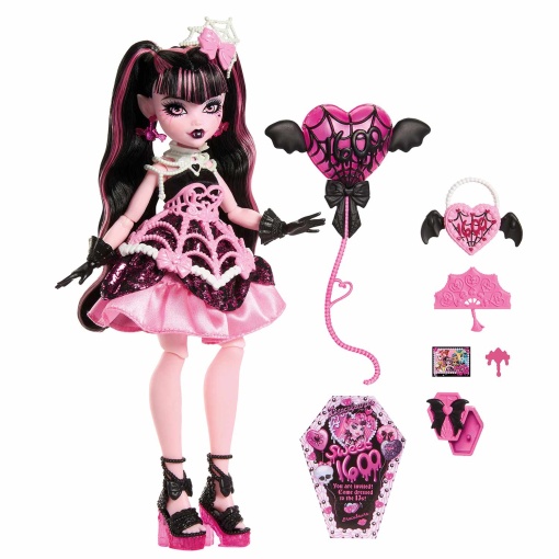 MONSTER HIGH aniversário assustadoramente doce da Draculaura MATTEL