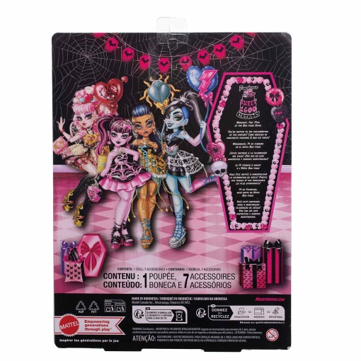 MONSTER HIGH aniversário assustadoramente doce da Draculaura MATTEL