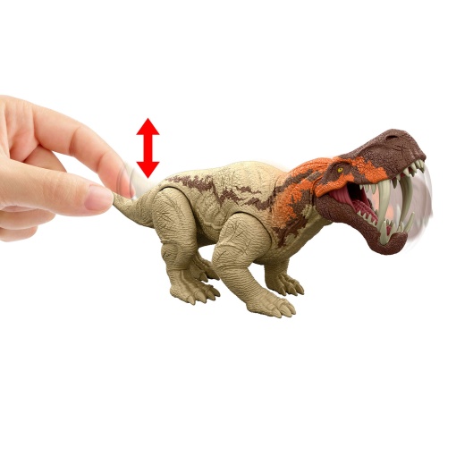 JURASSIC WORLD ataque feroz Inostrancevia 18cm MATTEL