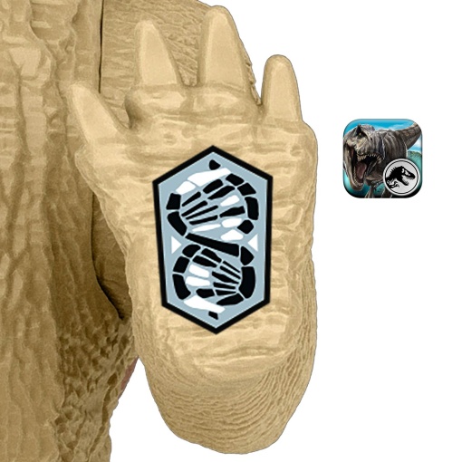 JURASSIC WORLD ataque feroz Inostrancevia 18cm MATTEL