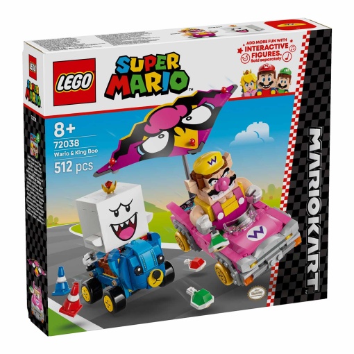 LEGO Super Mario Kart - Wario e Rei Bu 72038