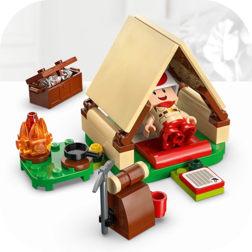 LEGO Super Mario - acampamento do Capitão Toad 72040