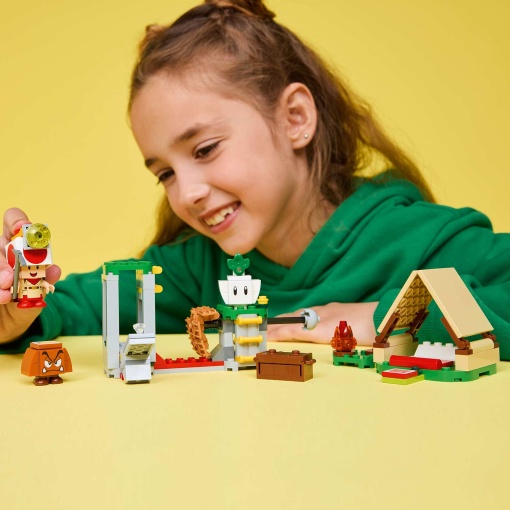 LEGO Super Mario - acampamento do Capitão Toad 72040