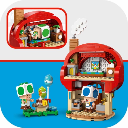 LEGO Super Mario - festa na casa do Toad 72041