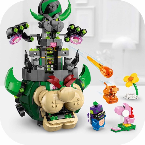 LEGO Super Mario - príncipe Florian e Bowser castelo 72042