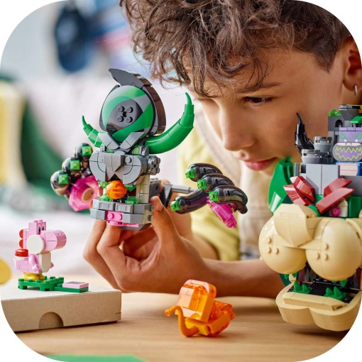 LEGO Super Mario - príncipe Florian e Bowser castelo 72042