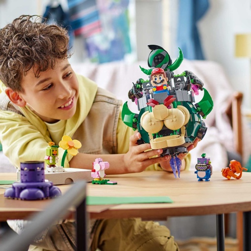 LEGO Super Mario - príncipe Florian e Bowser castelo 72042
