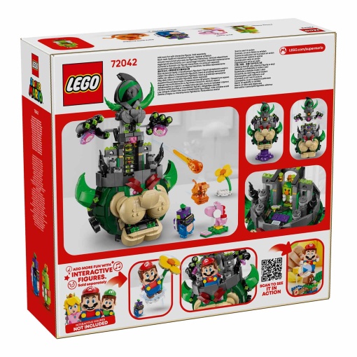 LEGO Super Mario - príncipe Florian e Bowser castelo 72042