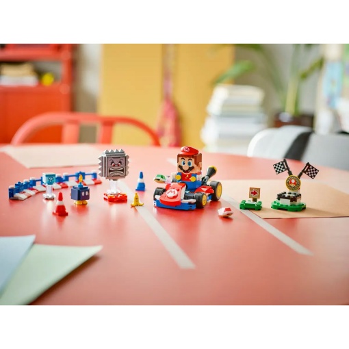 LEGO Super Mario Kart - LEGO Mario interativo e kart padrão 72043