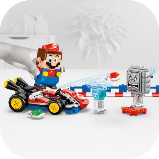 LEGO Super Mario Kart - LEGO Mario interativo e kart padrão 72043