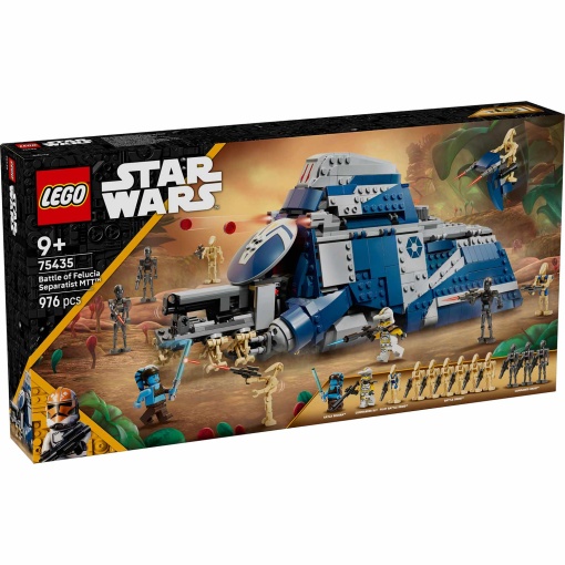 LEGO Star Wars MTT separatista da batalha de Felucia 75435