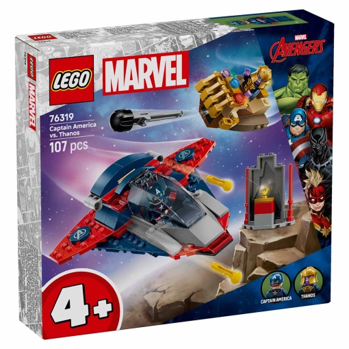 LEGO Marvel Capitão América contra Thanos 76319