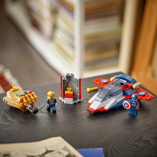 LEGO Marvel Capitão América contra Thanos 76319