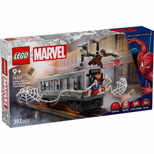 LEGO Marvel Spider-Man contra Dock Ock - cena do metro 76321