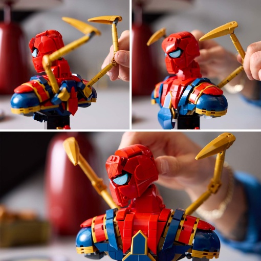 LEGO Marvel busto do Iron Spider-Man 76326