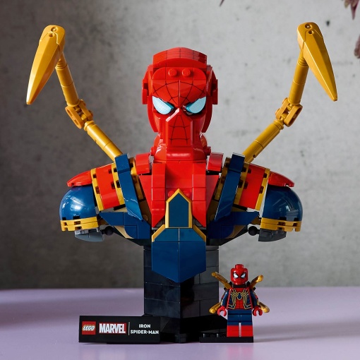 LEGO Marvel busto do Iron Spider-Man 76326