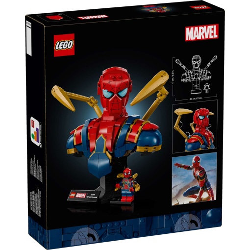 LEGO Marvel busto do Iron Spider-Man 76326