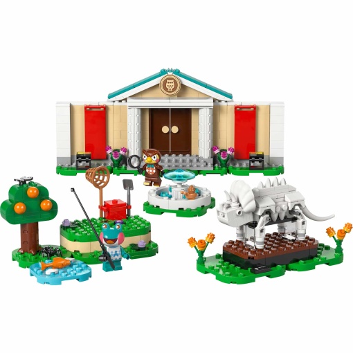 LEGO Animal Crossing a coleção do museu do Blathers 77056