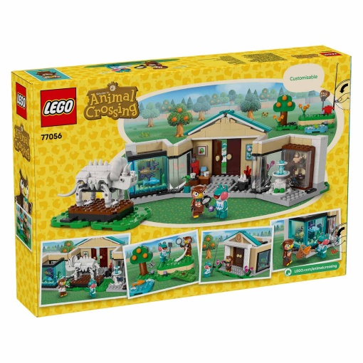 LEGO Animal Crossing a coleção do museu do Blathers 77056