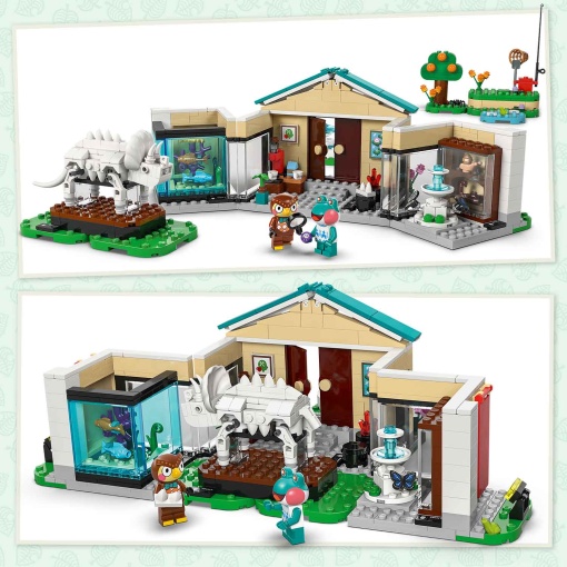 LEGO Animal Crossing a coleção do museu do Blathers 77056