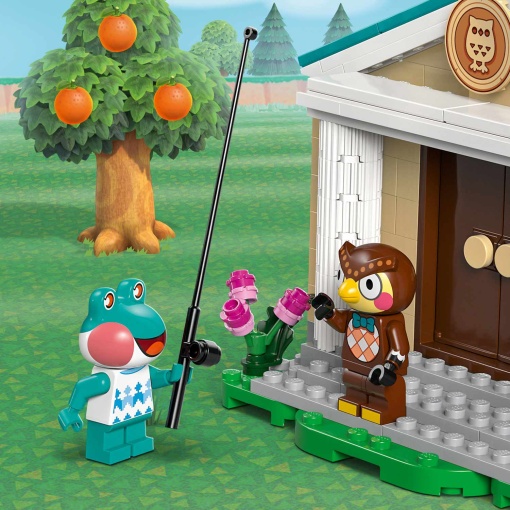 LEGO Animal Crossing a coleção do museu do Blathers 77056