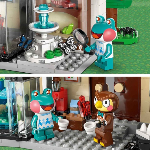 LEGO Animal Crossing a coleção do museu do Blathers 77056