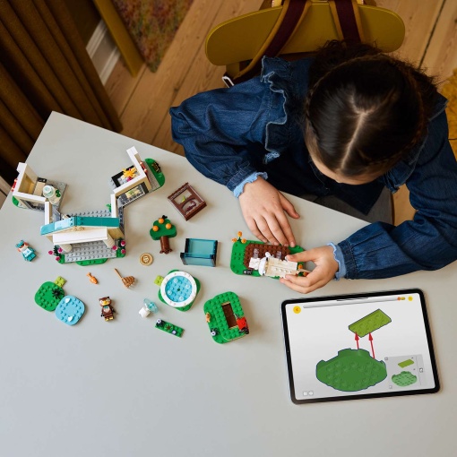 LEGO Animal Crossing a coleção do museu do Blathers 77056