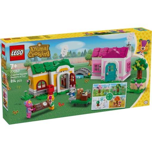 LEGO Animal Crossing casas criativas: estações do ano 77057