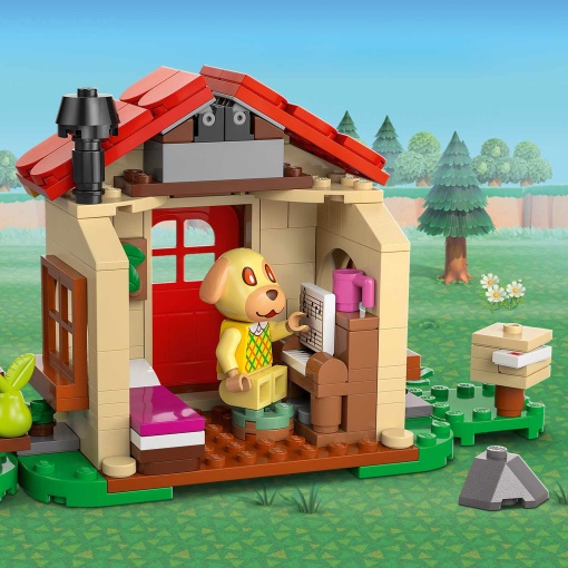 LEGO Animal Crossing a casa acolhedora da Goldie 77058