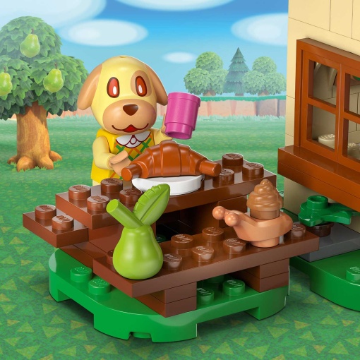 LEGO Animal Crossing a casa acolhedora da Goldie 77058