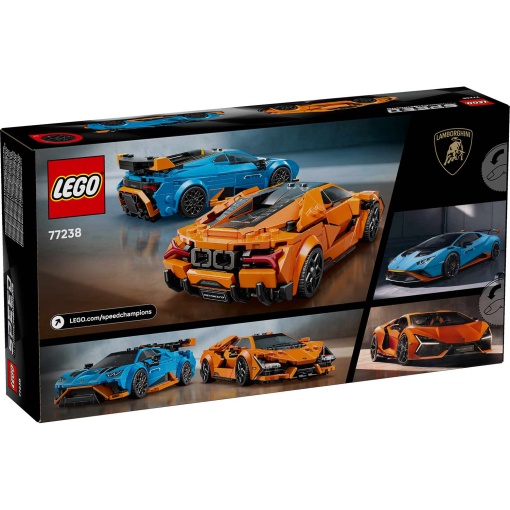 LEGO Speed Champions Lamborghini Revuelto e Huracán STO 77238