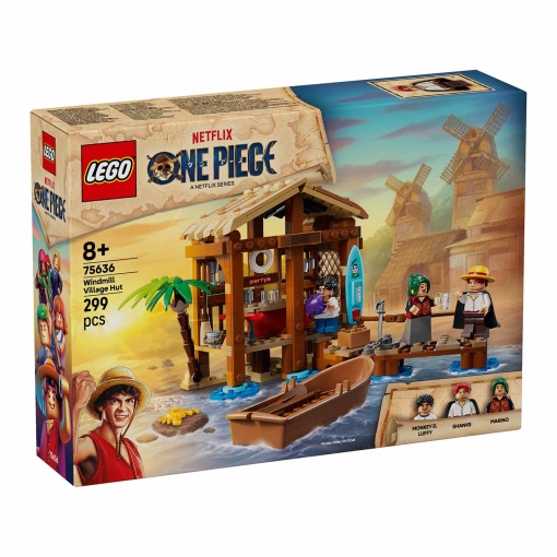 LEGO One Piece cabana da vila moinho 75636