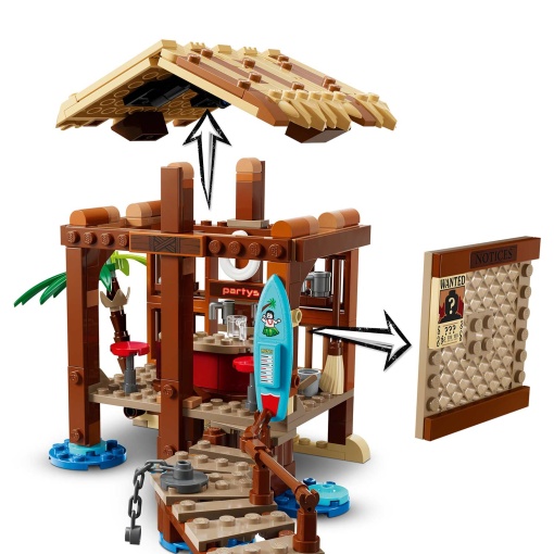 LEGO One Piece cabana da vila moinho 75636