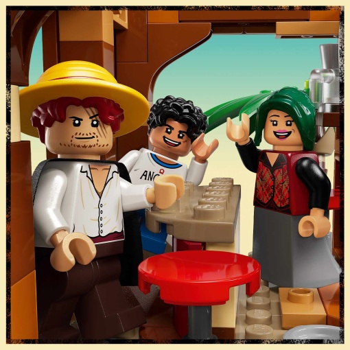LEGO One Piece cabana da vila moinho 75636