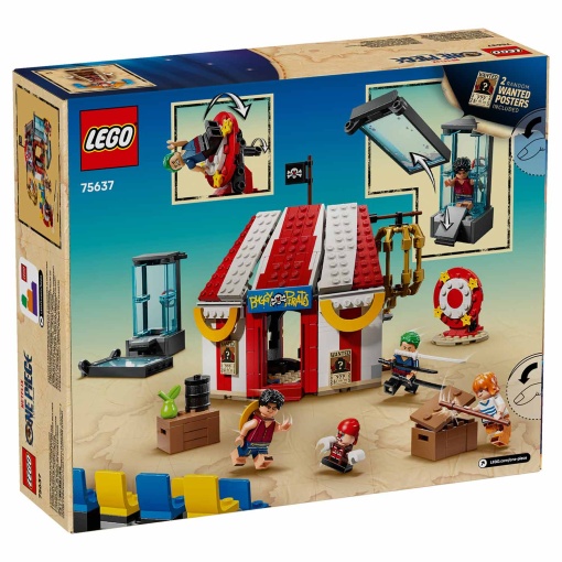 LEGO One Piece tenda de circo do Buggy, o palhaço 75637