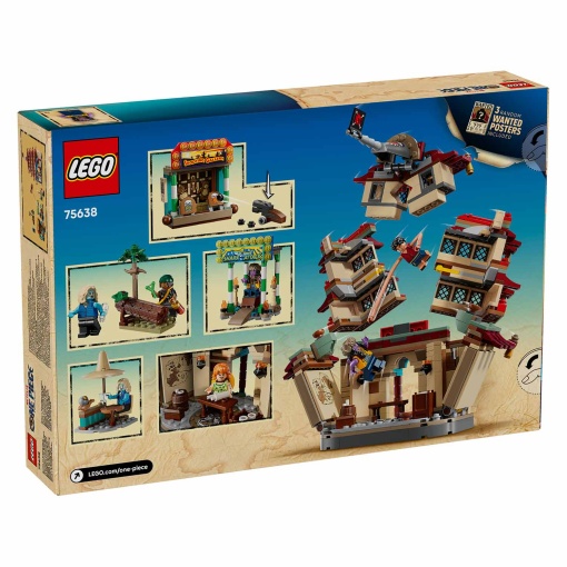 LEGO One Piece batalha no parque Arlong 75638