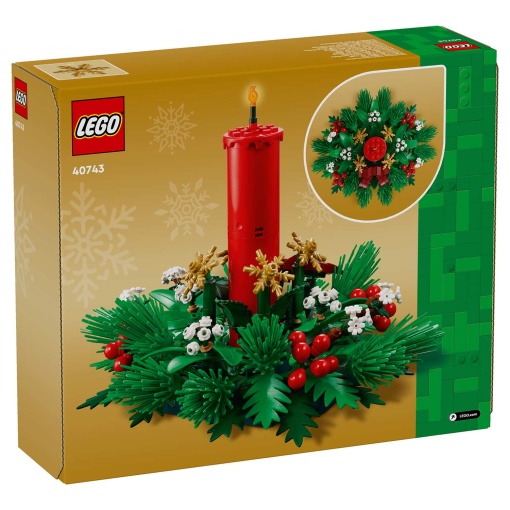 LEGO decoração de mesa de Natal 40743