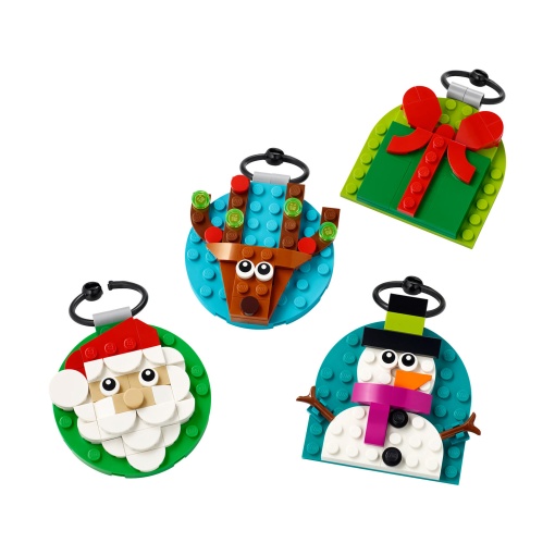 LEGO seleção de enfeites de Natal 40744
