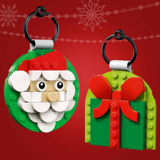 LEGO seleção de enfeites de Natal 40744