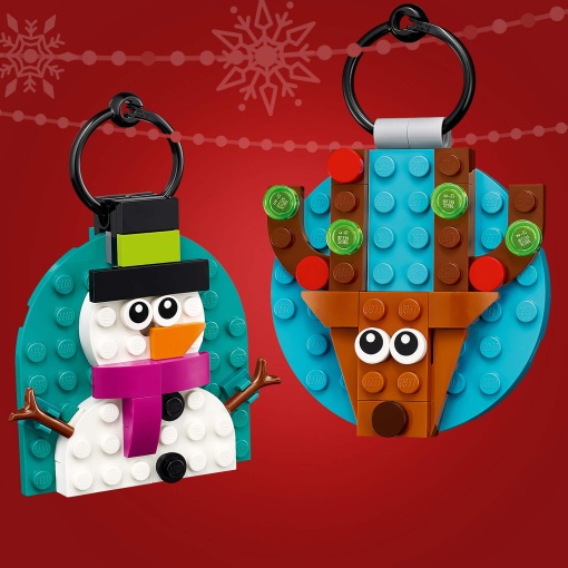LEGO seleção de enfeites de Natal 40744