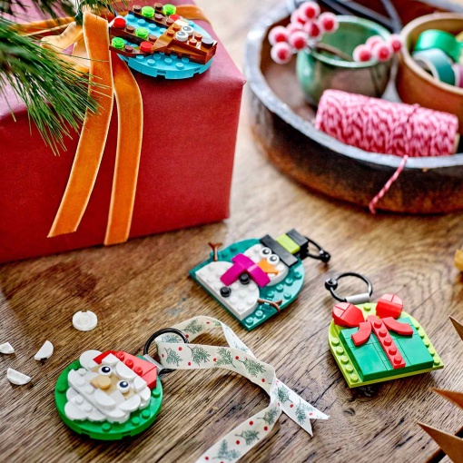 LEGO seleção de enfeites de Natal 40744