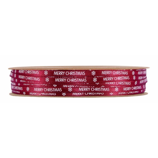 Fita de cetim MP Little Xmas 4mmx25m vermelho 08
