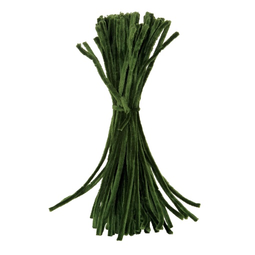 Chenille 5mmx30cm MP Columbus verde 06 (50 unidades)