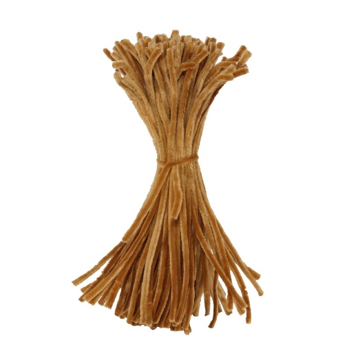 Chenille 5mmx30cm MP Columbus castanho 15 (50 unidades)