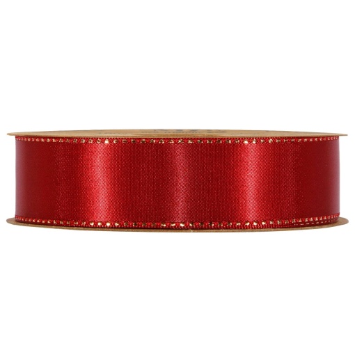 Fita de tecido MP Satinee 25mmx20m vermelho 08