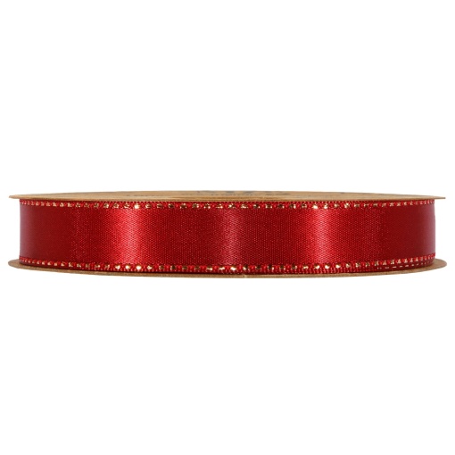 Fita de tecido MP Satinee 15mmx20m vermelho 08